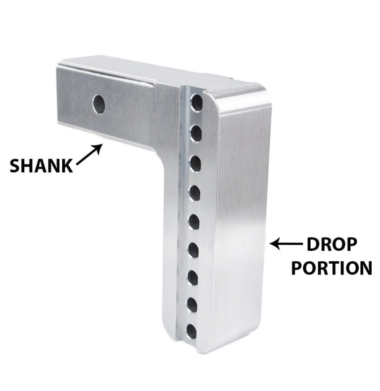 drop bar dimensions